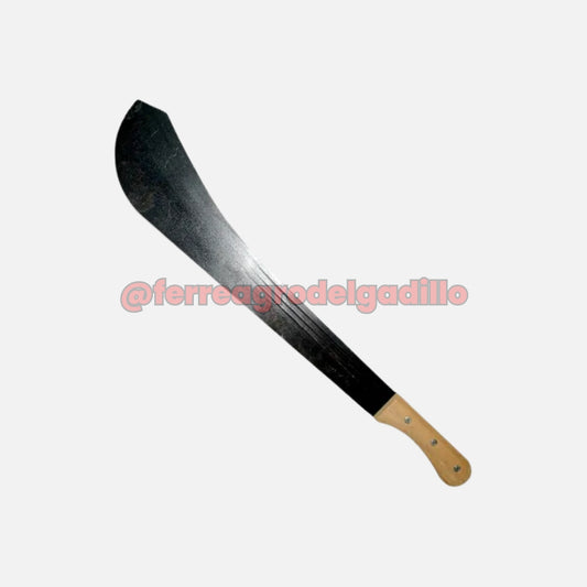 Machete 3 canales 22” mango madera