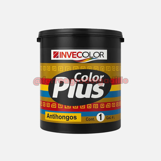Pintura caucho COLOR PLUS galón Marfil